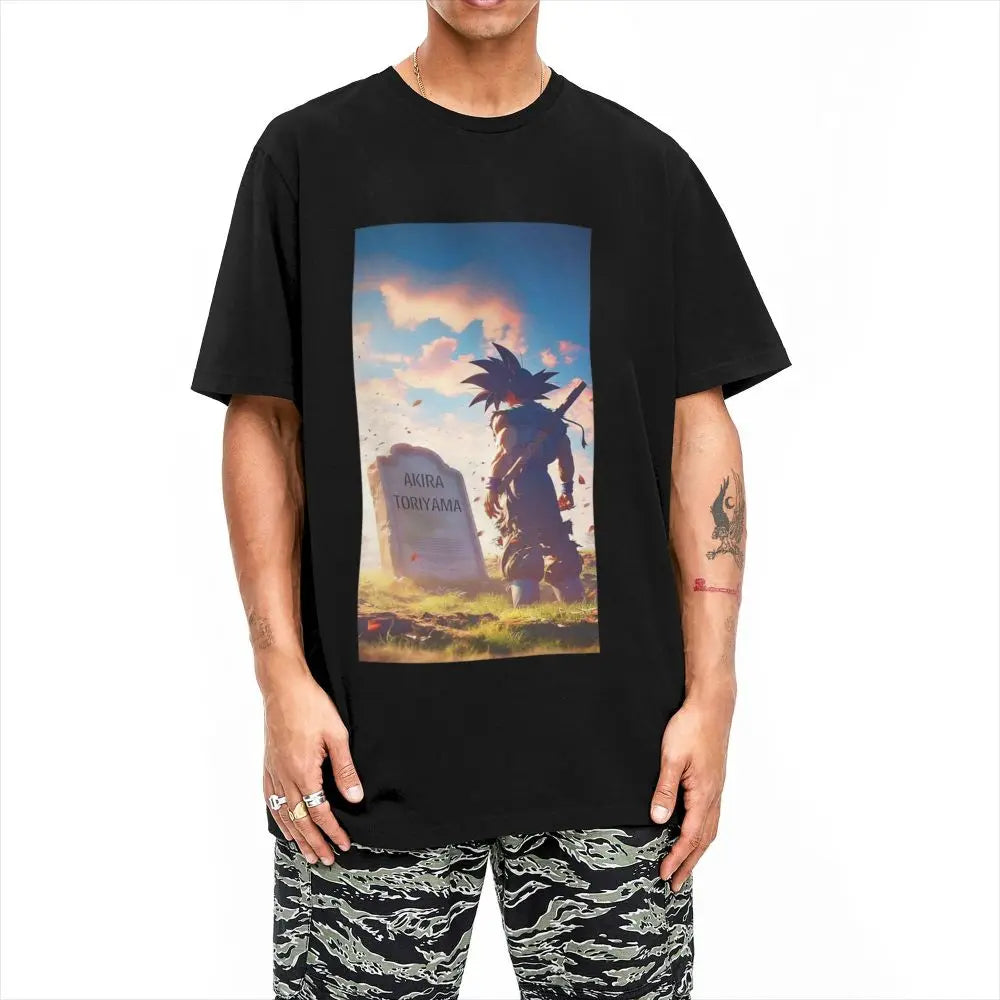 Akira Toriyama Tombstone Tribute T-Shirt