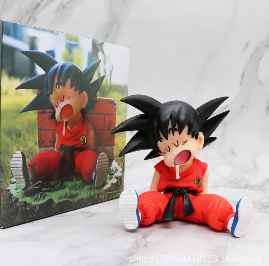 Sleepy Goku Anime Figure Gift 10cm